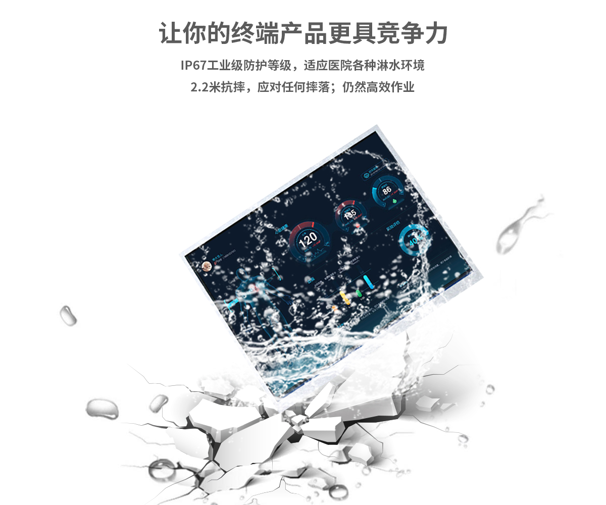 优奕视界医疗显示屏应用