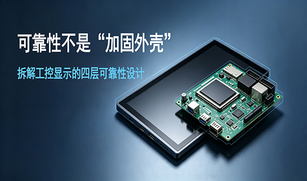 可靠性不是 “加固外壳”：拆解工控显示的底层工程逻辑