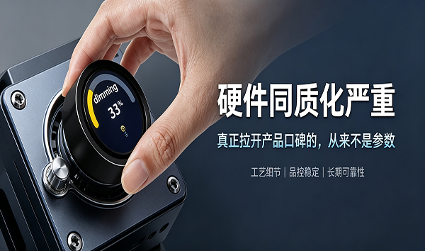 硬件同质化严重：真正拉开产品口碑的，从来不是参数