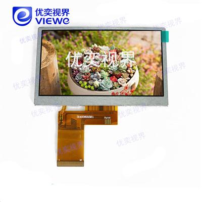 4.3寸TFT液晶显示屏 分辨率480*272