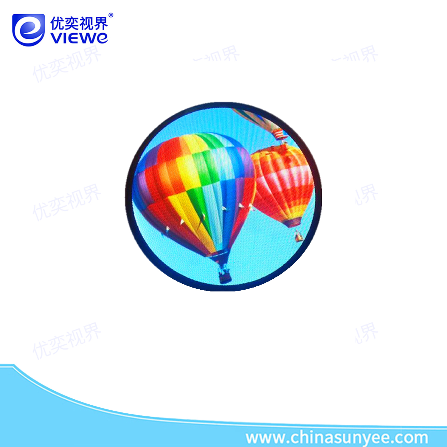 5.0寸LCD圆形显示屏