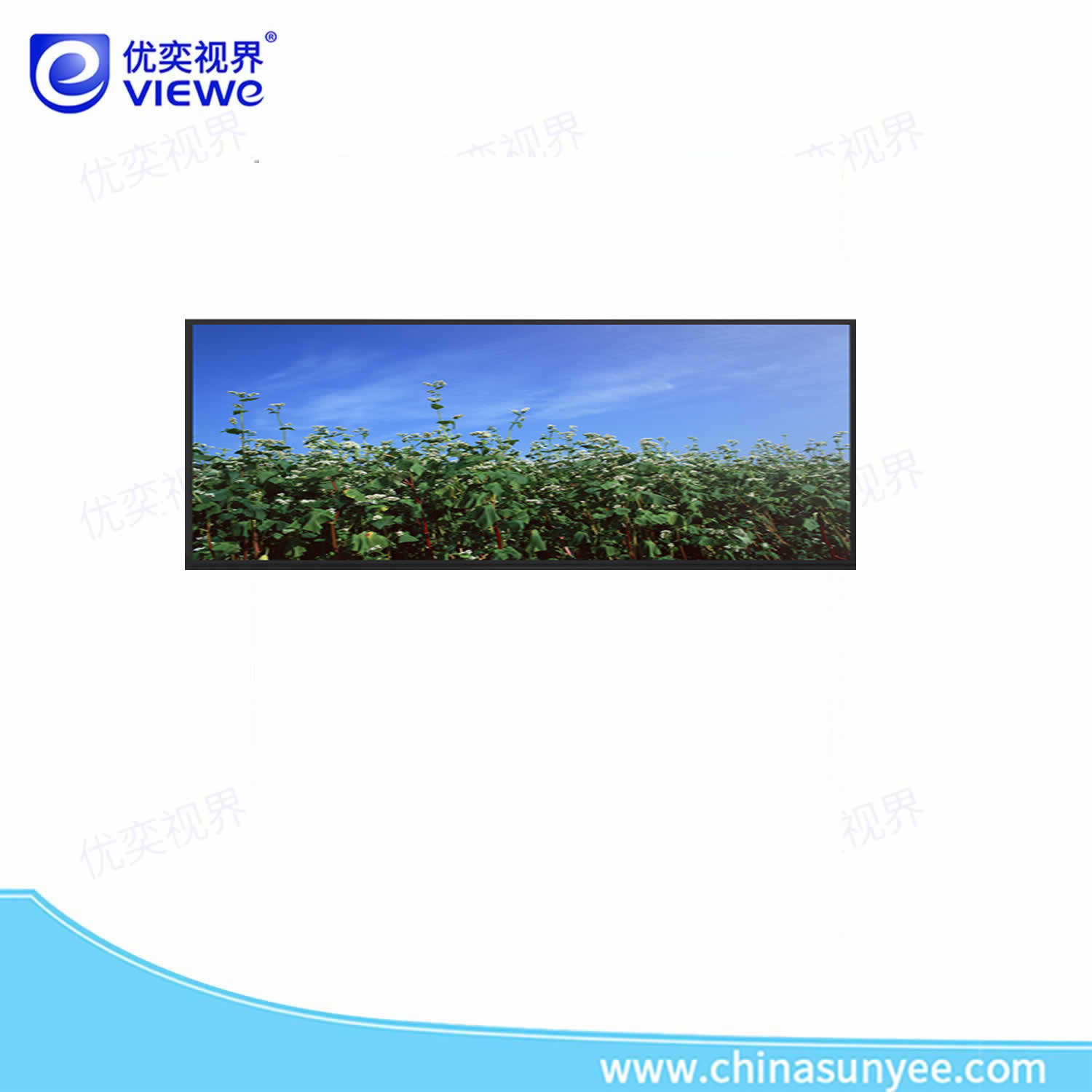 4寸LCD长条形液晶显示屏