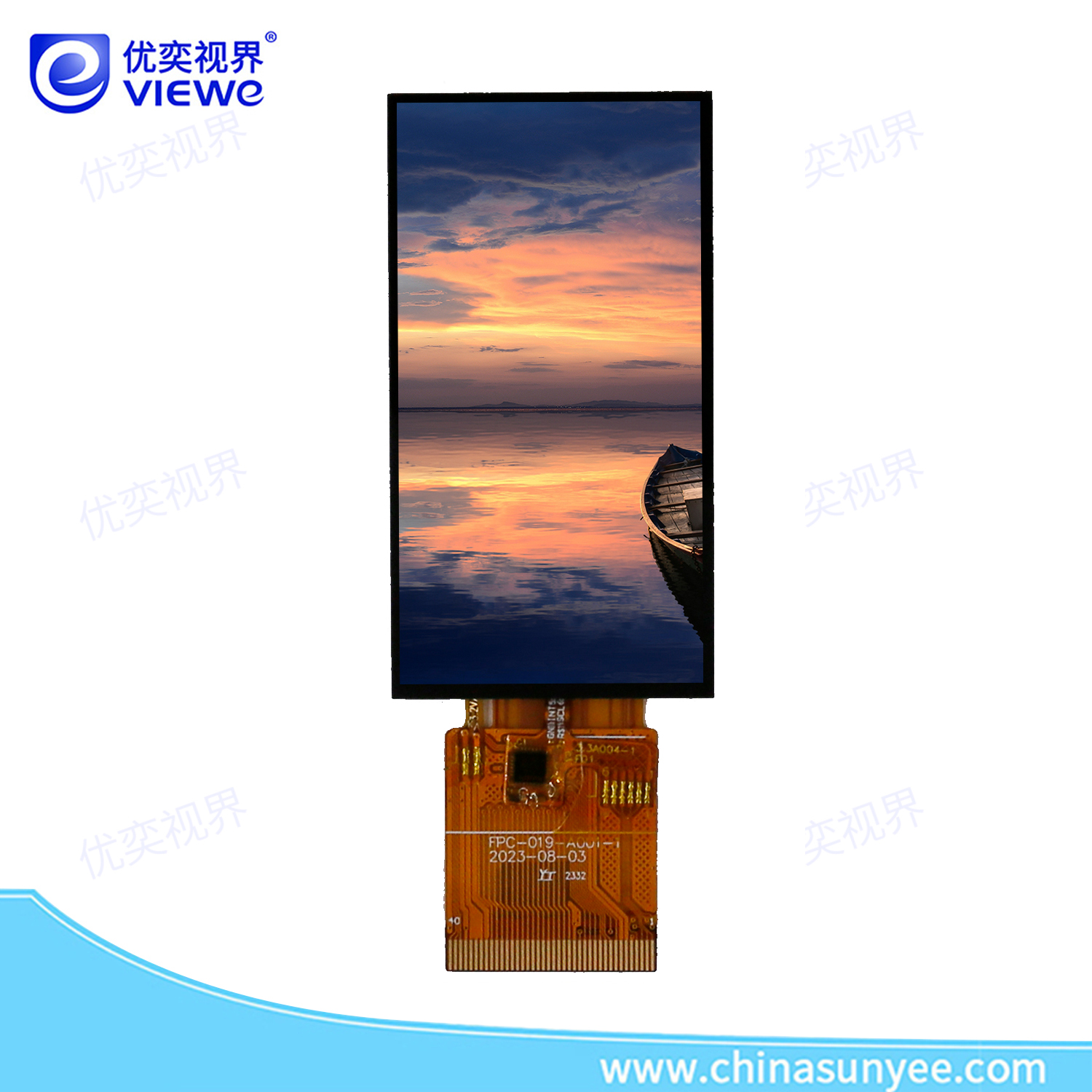 1.9英寸LCD长条形液晶显示屏